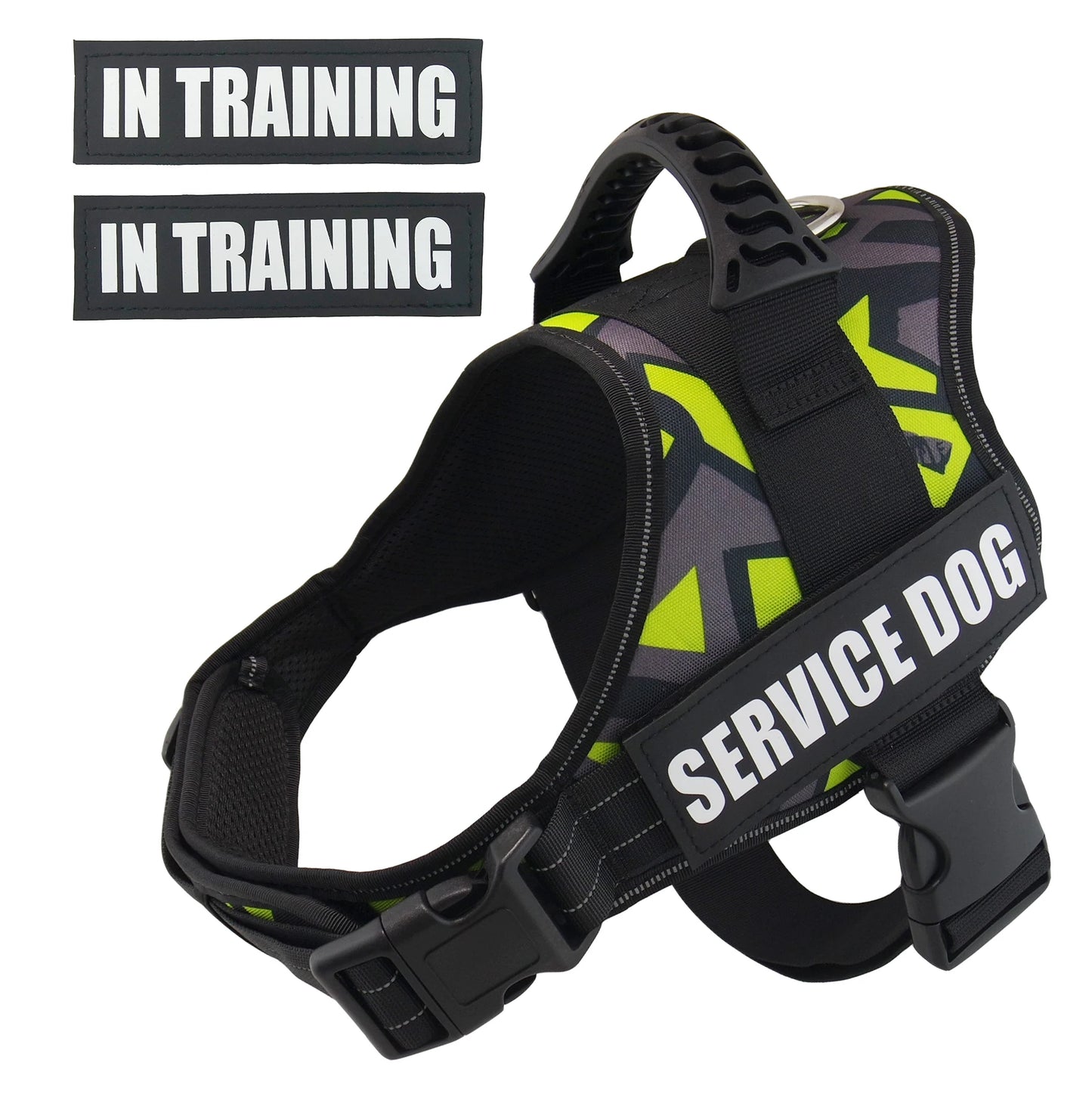 Service Dog Harness Vest – Reflective & No-Pull Design