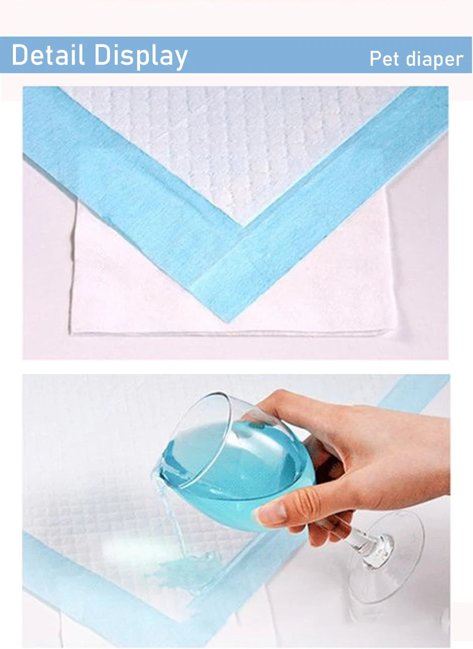 ๐พ Disposable Puppy Pads | Super Absorbent Dog Diapers โ 100/50/40/20PCS ๐พ