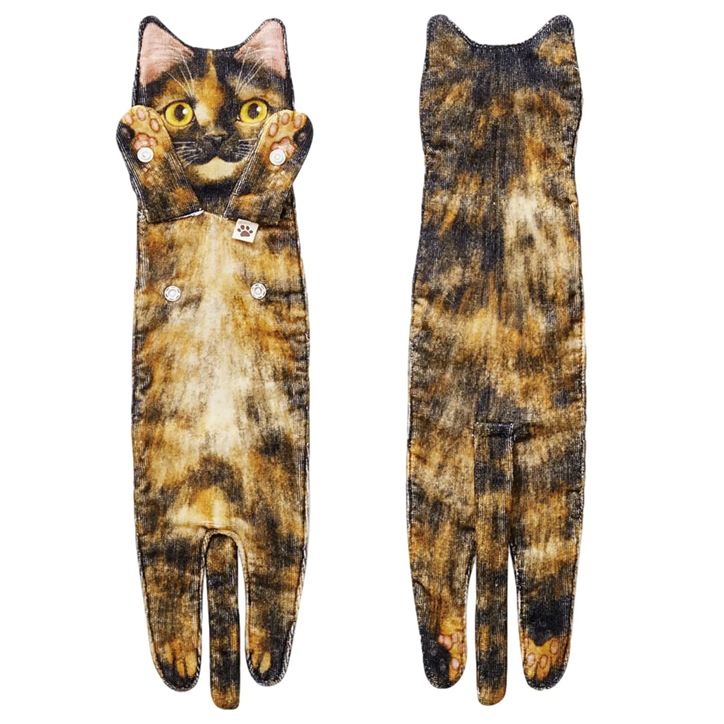 Cute Cat Hand Towel ๐พ Soft & Absorbent for Kitchen or Bath ๐