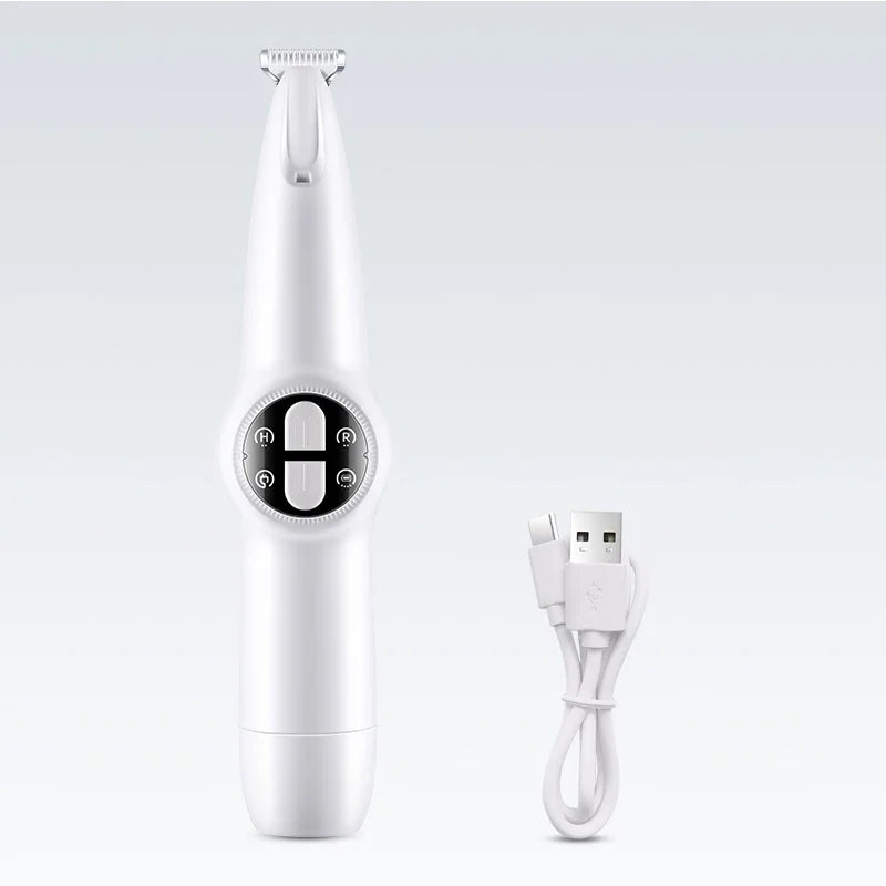 ๐พ LED Pet Nail Grinder ๐ 3-Speed Rechargeable Nail Trimmer for Dogs & Cats