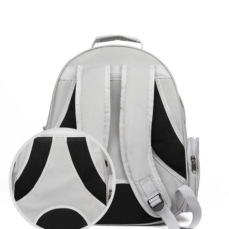 ๐ Capsule Pet Backpack ๐ถ๐ฑ | Breathable & Transparent Travel Carrier