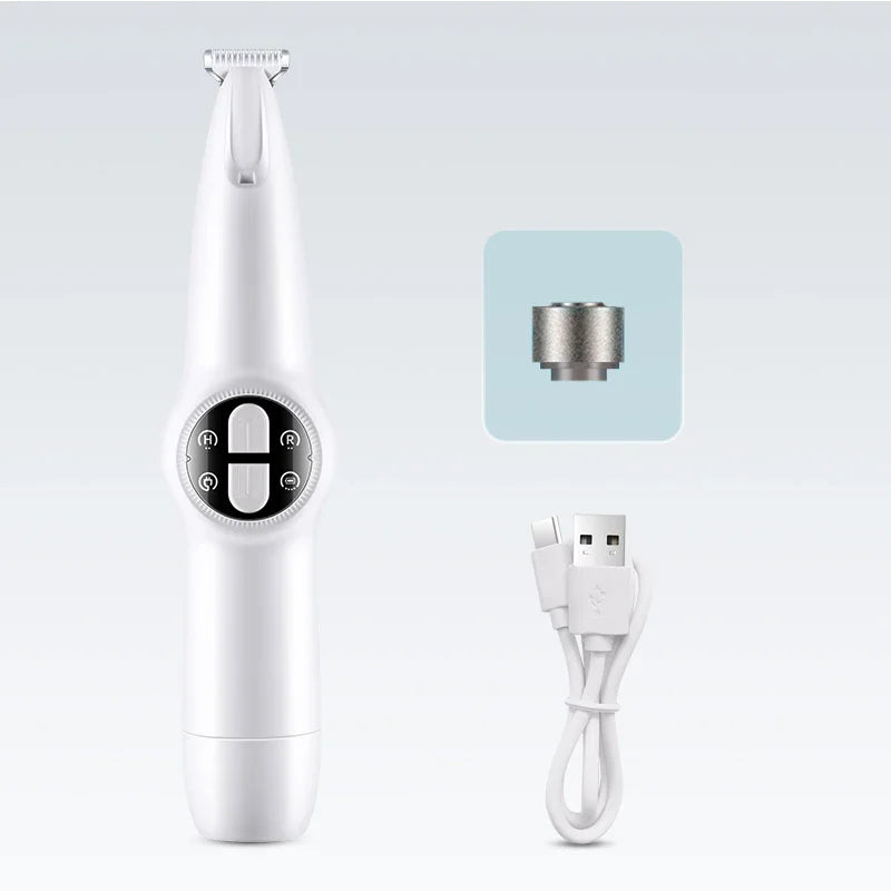 ๐พ LED Pet Nail Grinder ๐ 3-Speed Rechargeable Nail Trimmer for Dogs & Cats