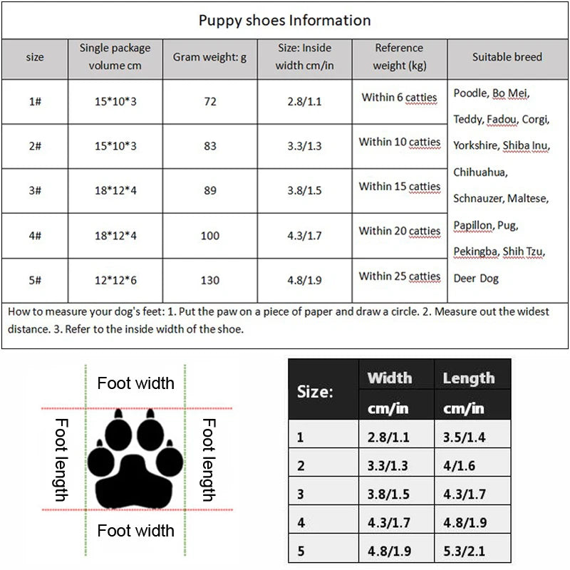 ๐ Warm Non-Slip Dog Boots for Winter & Outdoor Climbing โ๏ธ
