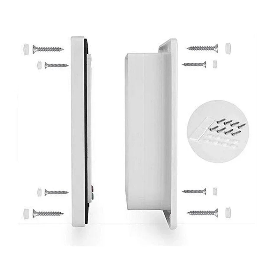 ๐ช Cat Flap Door ๐ฑ 4-Way Lockable Pet Door for Walls & Windows