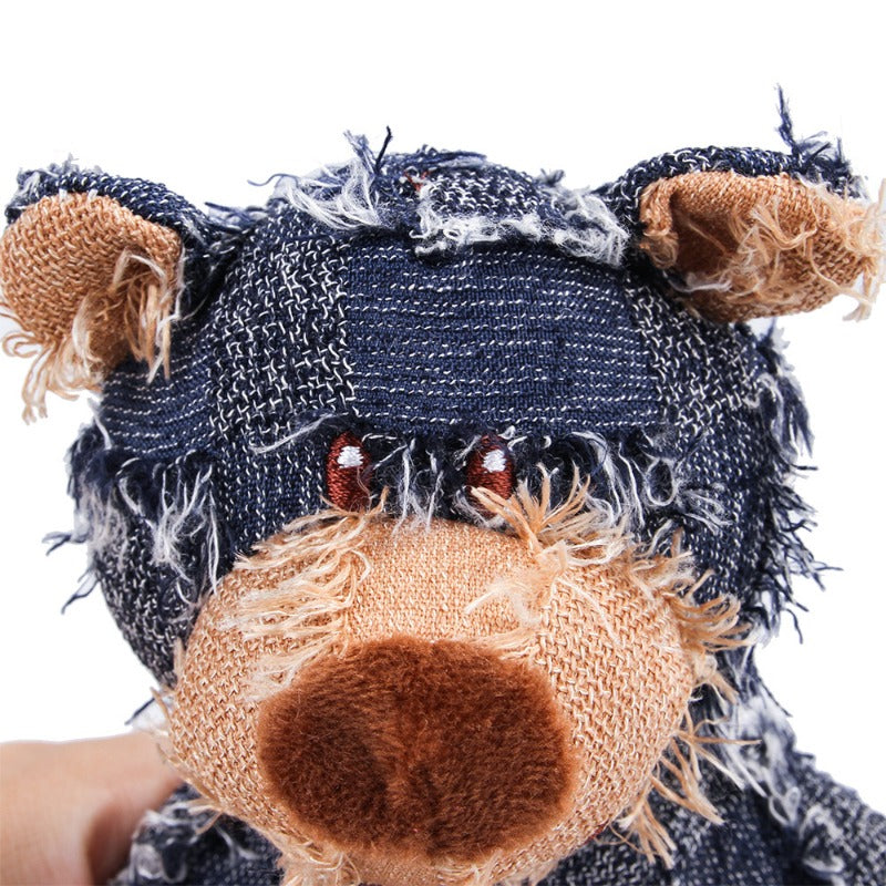 ๐งธ Squeaky Teddy Bear Dog Toy โ Soft, Durable & Fun ๐