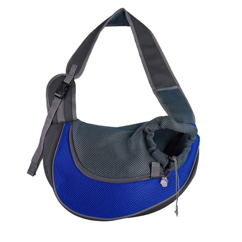 Pet Carrier Sling Bag Crossbody Mesh Travel Backpack