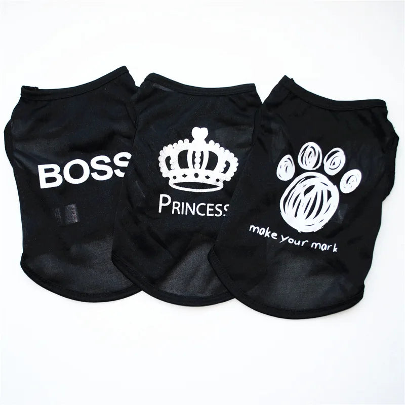 ๐ก๏ธ Security Dog Shirt ๐ Summer Pet Clothes for Small Dogs & Cats