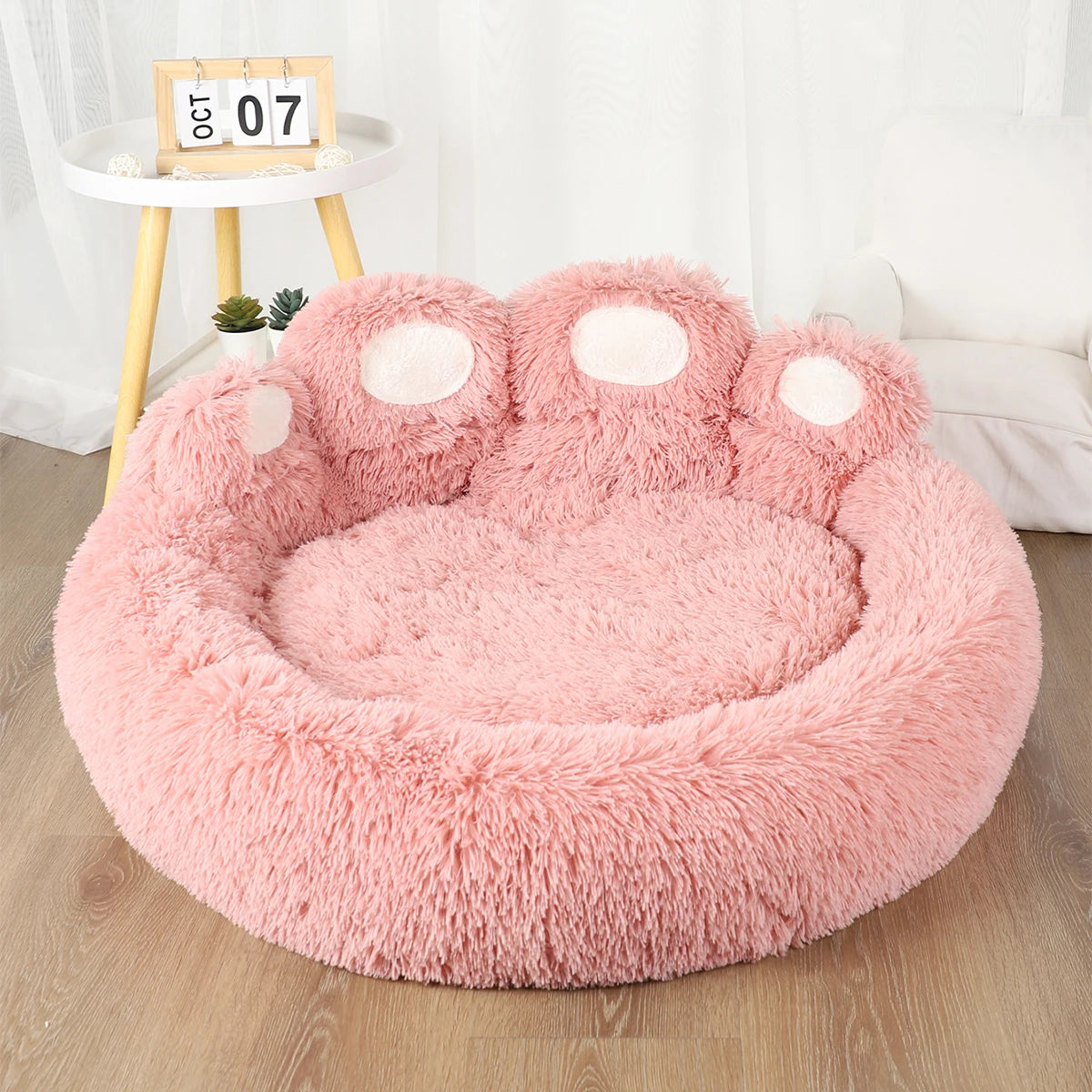 Luxury Plush Dog Sofa Bed ๐ถ | Cozy & Washable Nest for Small to Large Pets ๐๏ธ
