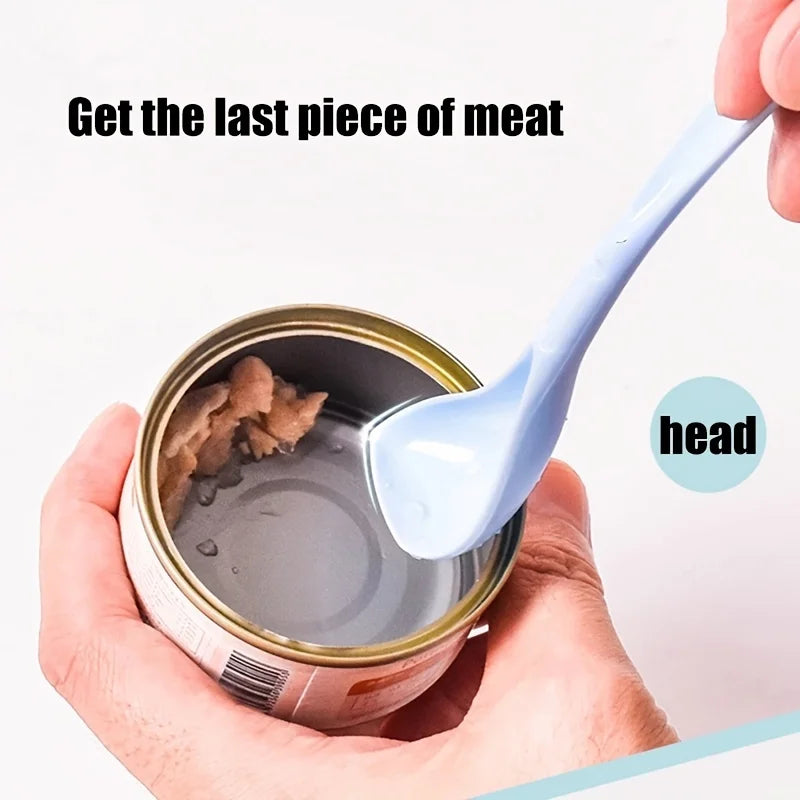 ๐พ Silicone Pet Can Lids & Spoon โ 2-in-1 Food Sealer Cover for Dogs & Cats ๐ฅฃ