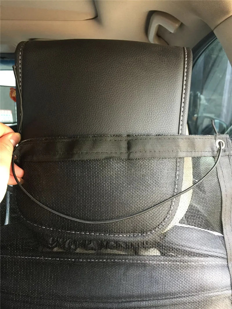 ๐ Car Pet Barrier Net ๐ถ Mesh Safety Divider for SUVs & Hatchbacks