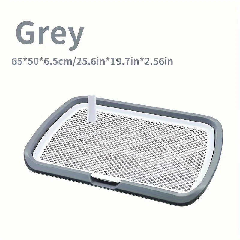 ๐พ Reusable Dog Potty Toilet Tray with Mesh Net | Indoor Training Pad Holder ๐พ