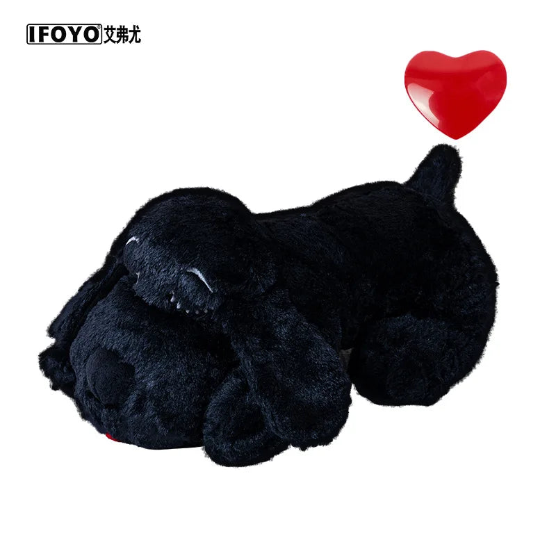 Dog Heartbeat Plush Toy for Calming & Crate Training