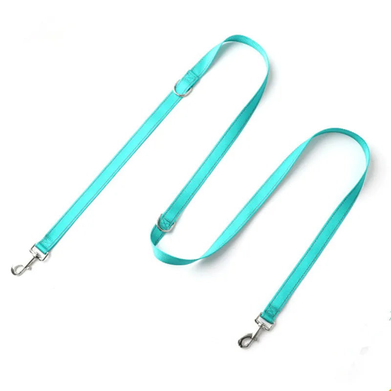 ๐โโ๏ธ Double Dog Leash ๐ถ Reflective Hands-Free Running Lead