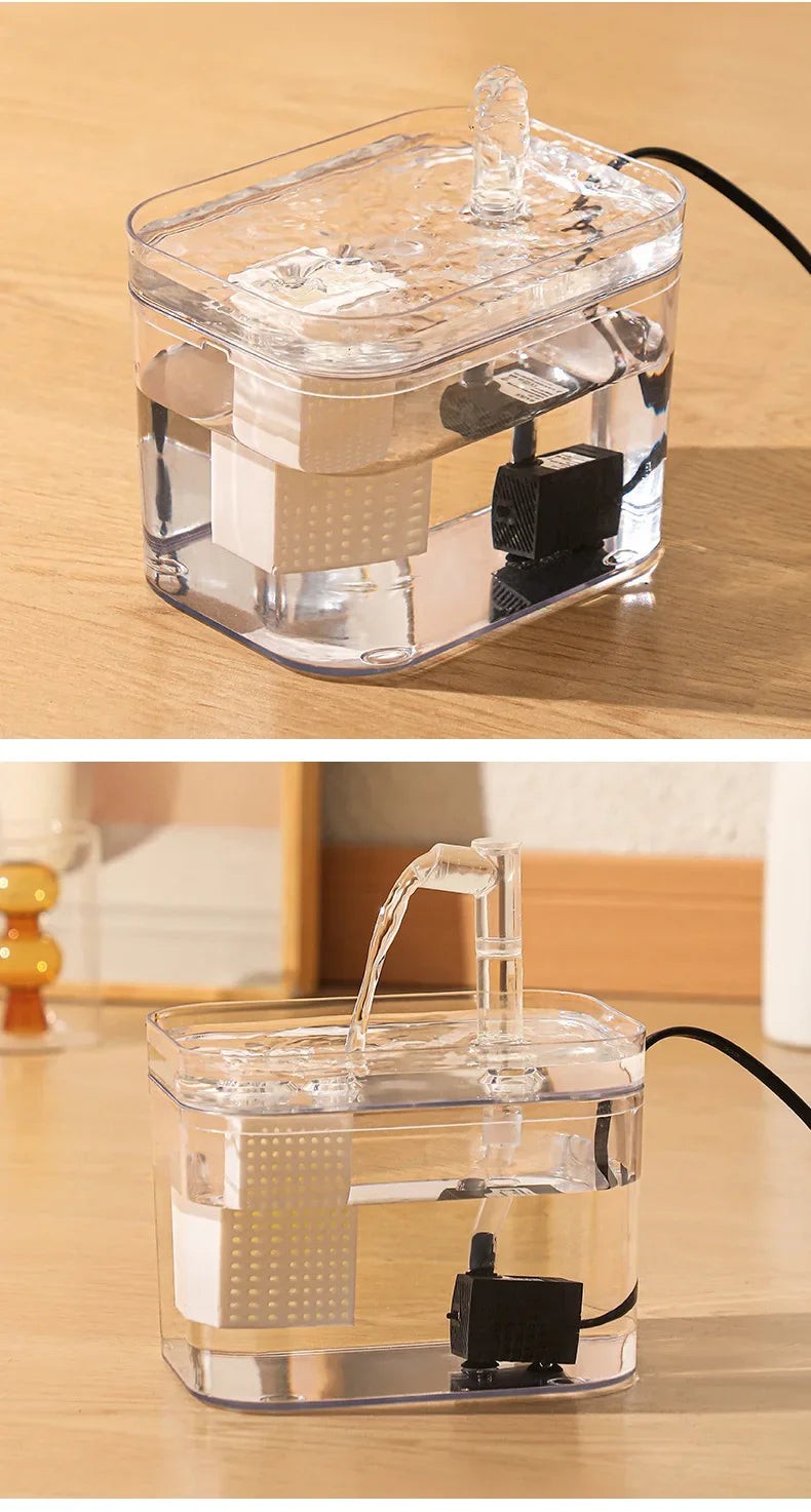💦Automatic Pet Water Fountain 💧 – Fresh Circulating Dispenser for Cats & Dogs