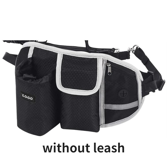 Hands-Free Dog Training Waist Bag – Leash & Storage Pockets