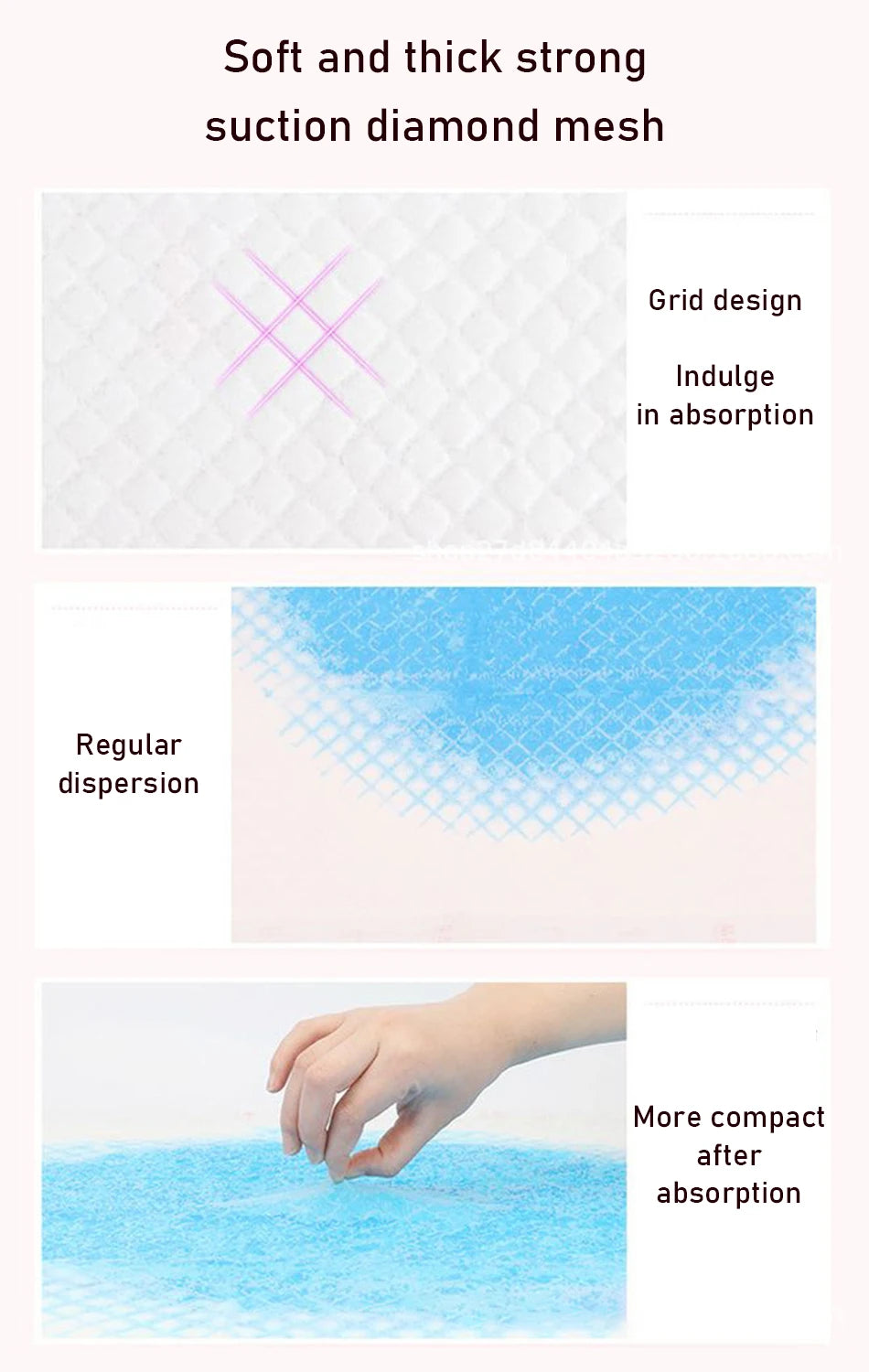 ๐พ Disposable Puppy Pads | Super Absorbent Dog Diapers โ 100/50/40/20PCS ๐พ