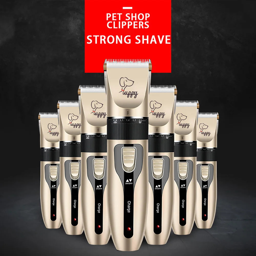 Cordless Pet Hair Clipper for Dogs Cats Rabbits Grooming
