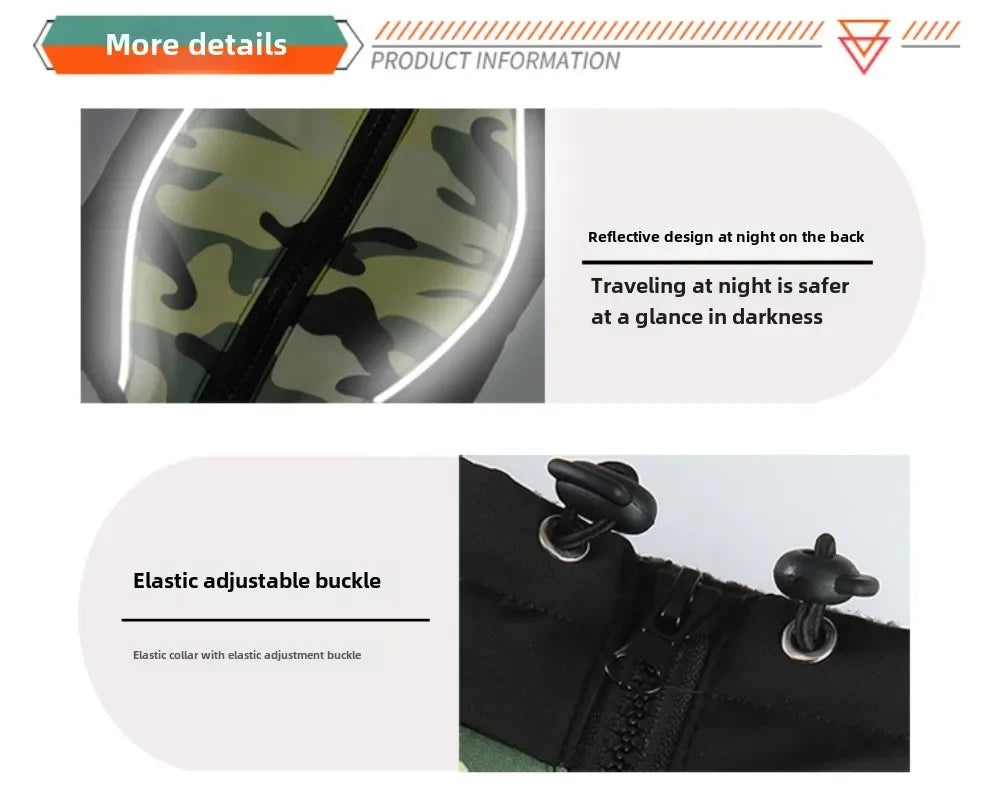 ๐งฅ Winter Dog Jacket ๐ Reflective Harness Coat with Zipper for Small Pets