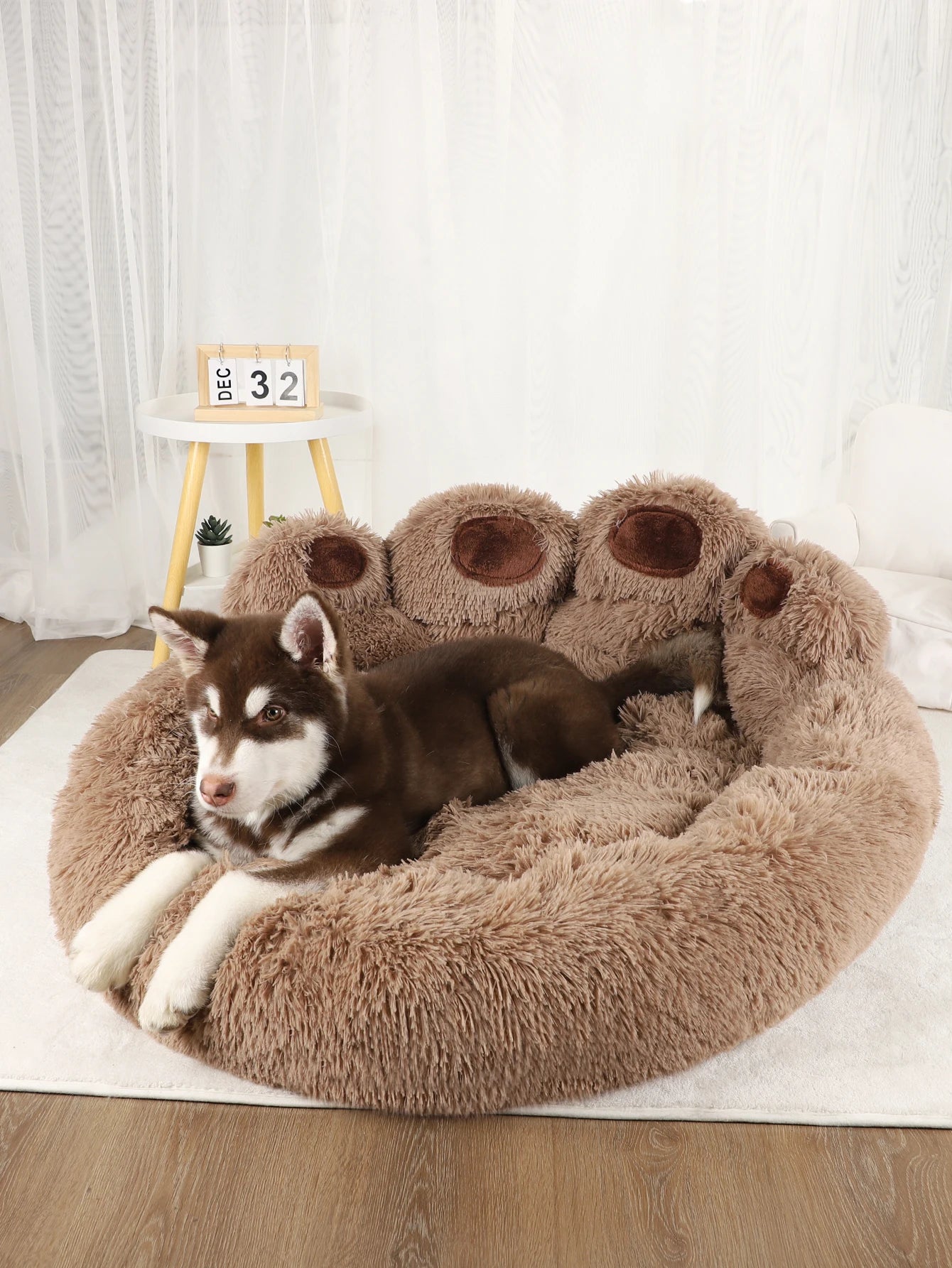 Luxury Plush Dog Sofa Bed 🐶 | Cozy & Washable Nest for Small to Large Pets 🛏️