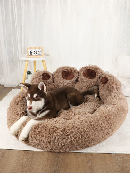 Luxury Plush Dog Sofa Bed 🐶 | Cozy & Washable Nest for Small to Large Pets 🛏️