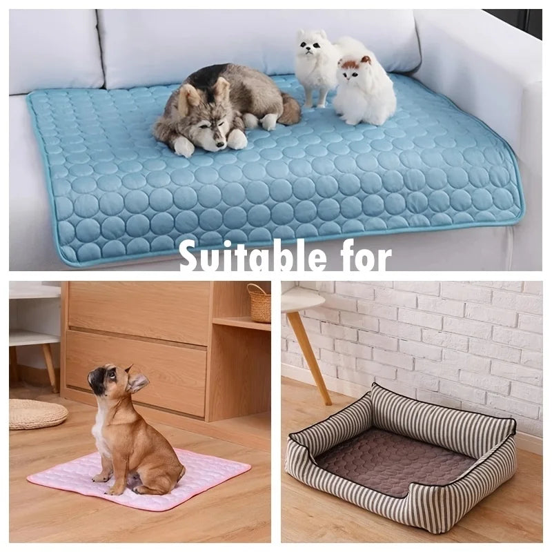 Self-Cooling Dog & Cat Mat – Summer Chill Pad