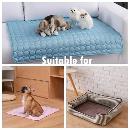 Self-Cooling Dog & Cat Mat – Summer Chill Pad
