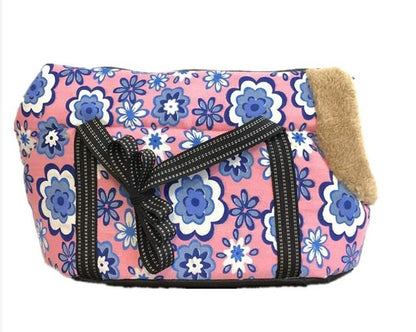 Soft Pet Sling Carrier 🐾 Camouflage Travel Bag for Small Dogs & Cats 🐕🧡