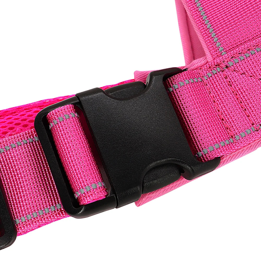 🐕 No-Pull Dog Harness 🦴 Reflective & Adjustable for Large Breeds