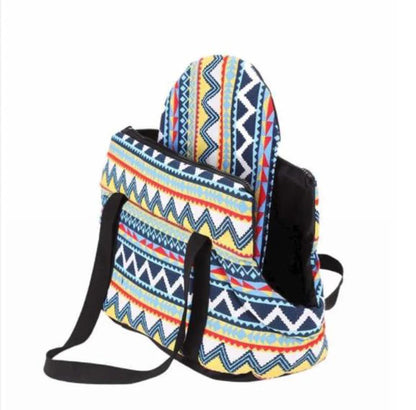 Soft Pet Sling Carrier 🐾 Camouflage Travel Bag for Small Dogs & Cats 🐕🧡