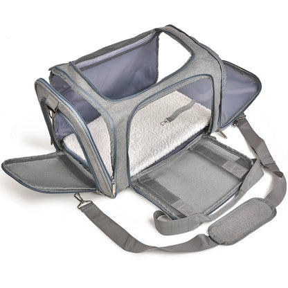 ✈️ Soft-Sided Dog Carrier Bag | Airline-Approved Travel for Small Pets 🐾