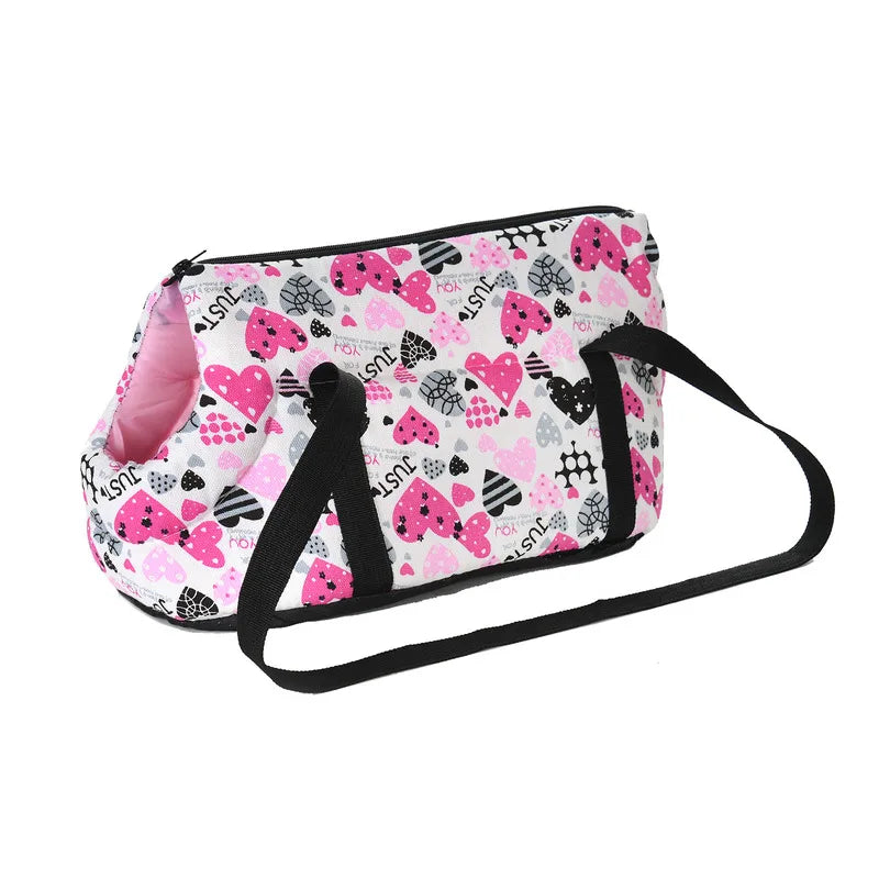 Soft Pet Sling Carrier 🐾 Camouflage Travel Bag for Small Dogs & Cats 🐕🧡