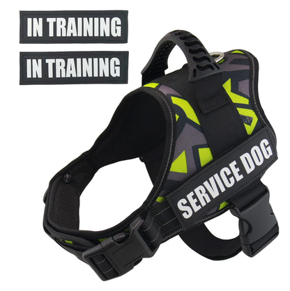 Service Dog Harness Vest – Reflective & No-Pull Design