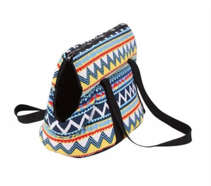 Soft Pet Sling Carrier 🐾 Camouflage Travel Bag for Small Dogs & Cats 🐕🧡