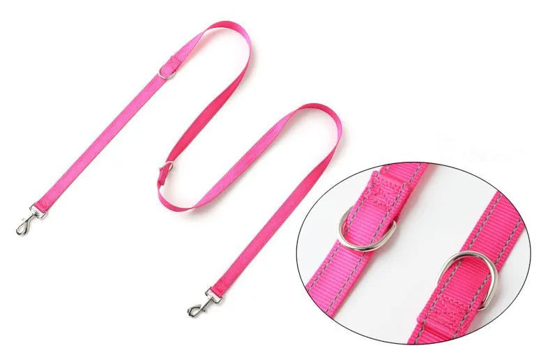 🏃‍♀️ Double Dog Leash 🐶 Reflective Hands-Free Running Lead
