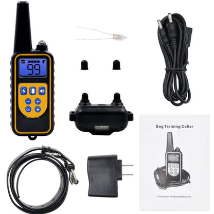 ⚡ Electric Dog Training Collar with LCD Display 🐾
