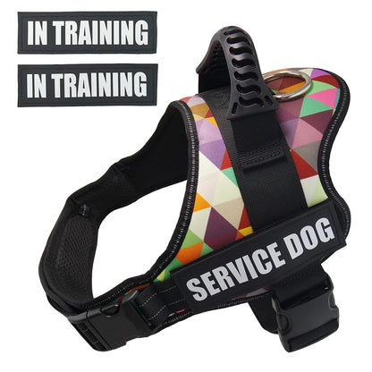 Service Dog Harness Vest – Reflective & No-Pull Design