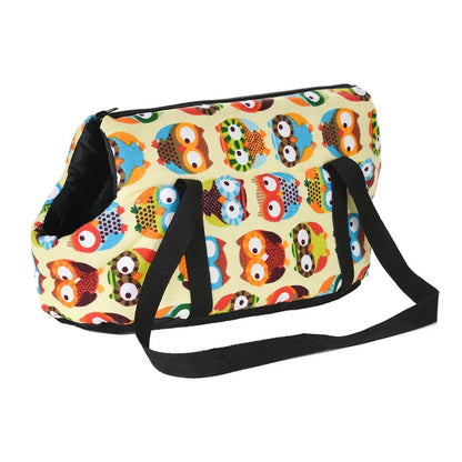 Soft Pet Sling Carrier 🐾 Camouflage Travel Bag for Small Dogs & Cats 🐕🧡