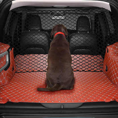 🚗 Car Pet Barrier Net 🐶 Mesh Safety Divider for SUVs & Hatchbacks