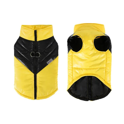 Warm Dog Jacket with Built-in Harness 🐾 Waterproof Winter Coat for Small & Large Dogs ❄️🐕
