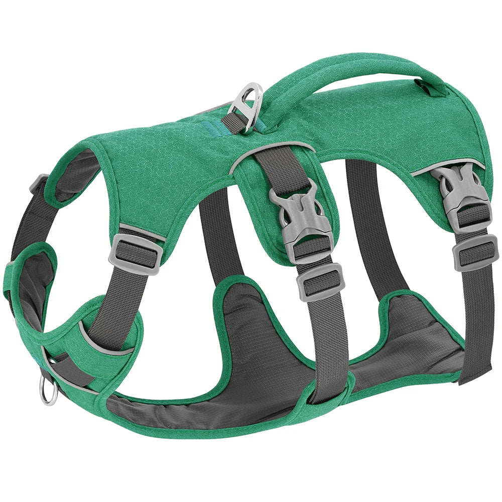 🎯 Reflective Dog Harness 🐕 Vest with Handle for Medium & Large Dogs