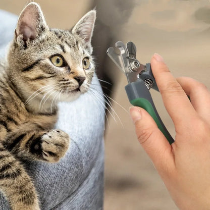 ✂️ Pet Nail Clippers 🐾 Stainless Grooming Tool for Dogs & Cats