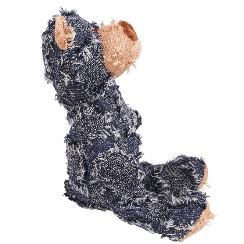 🧸 Squeaky Teddy Bear Dog Toy – Soft, Durable & Fun 🐕