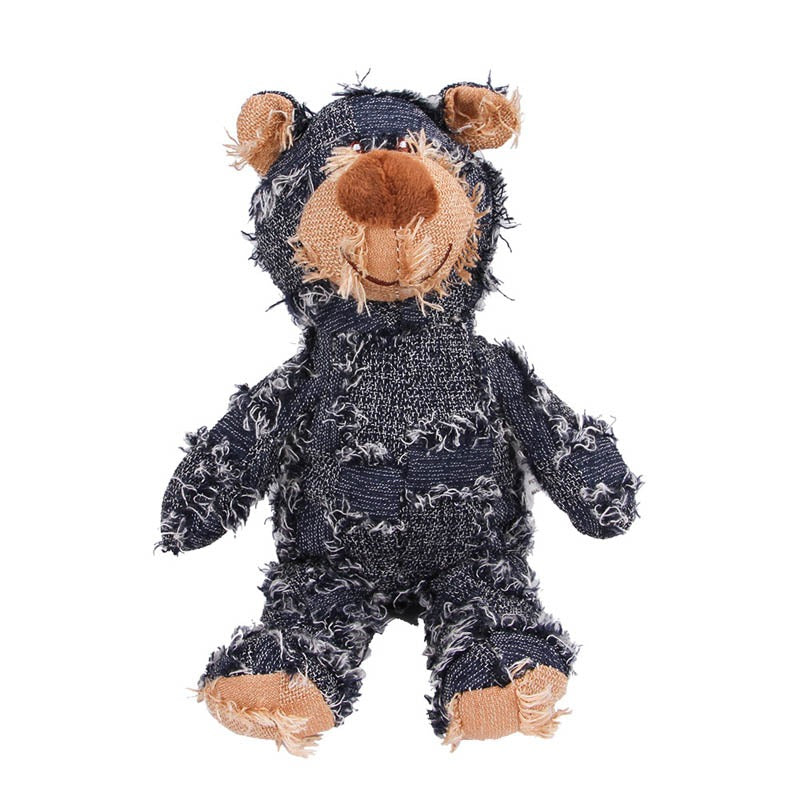 🧸 Squeaky Teddy Bear Dog Toy – Soft, Durable & Fun 🐕