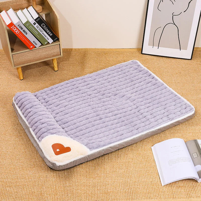 3XL Orthopedic Dog Bed 🧸 – Extra Large Cozy Winter Mat (Removable & Washable)