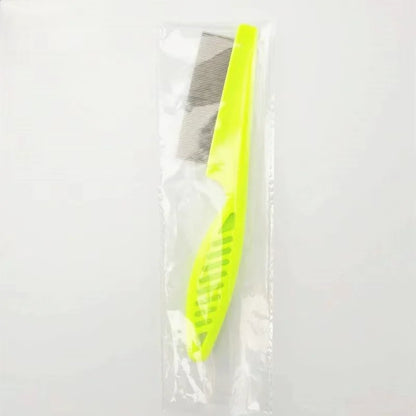 🐾 Pet Hair Shedding Comb – Stainless Steel Grooming Tool for Dogs & Cats 🐱