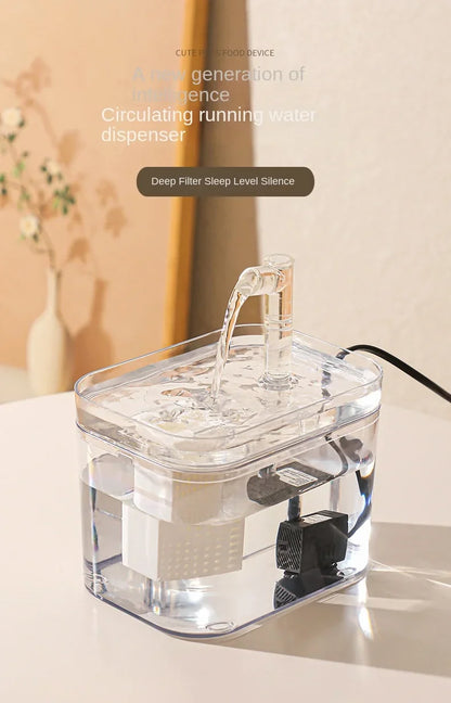 💦Automatic Pet Water Fountain 💧 – Fresh Circulating Dispenser for Cats & Dogs