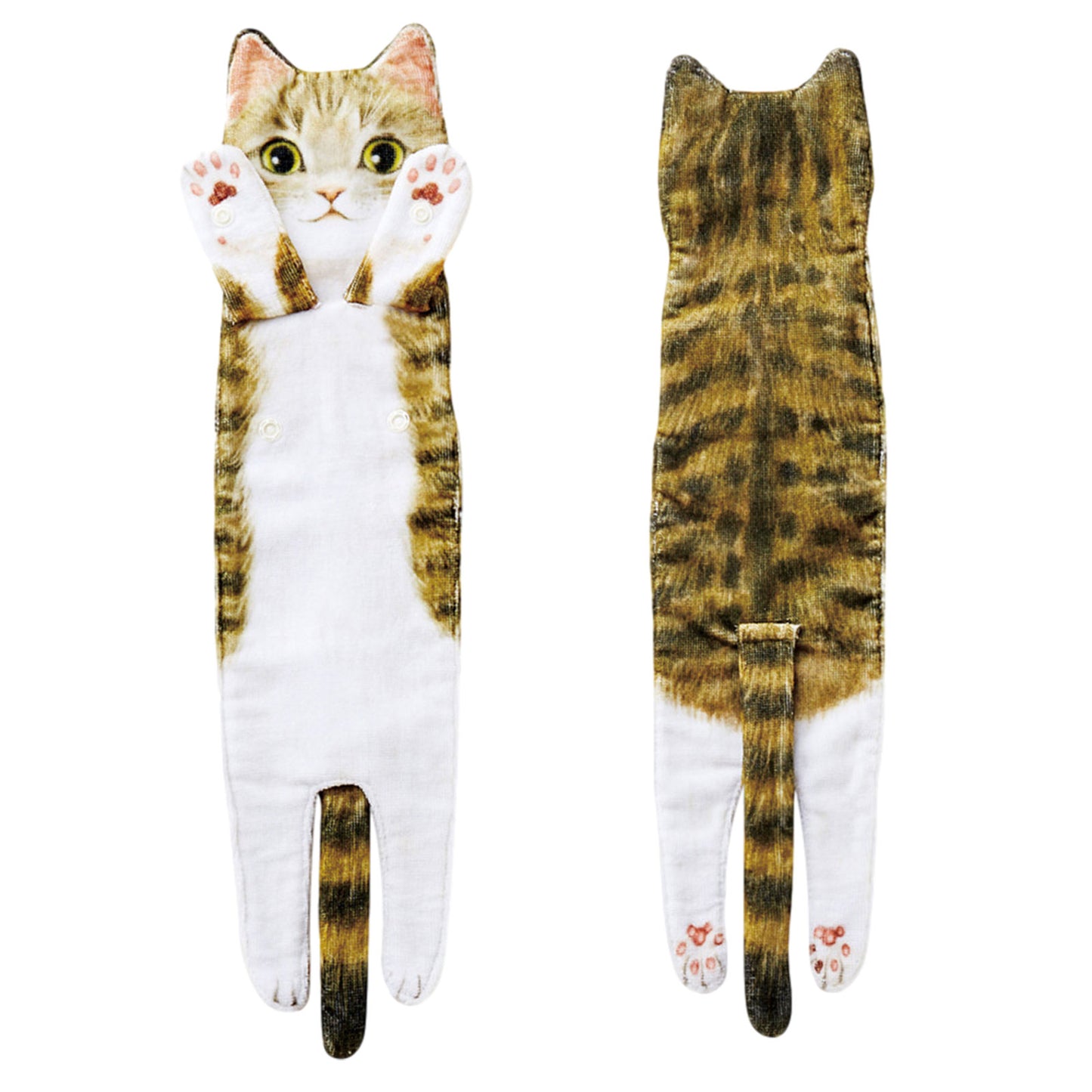 Cute Cat Hand Towel 🐾 Soft & Absorbent for Kitchen or Bath 🛁