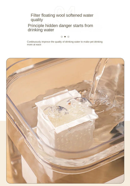 💦Automatic Pet Water Fountain 💧 – Fresh Circulating Dispenser for Cats & Dogs
