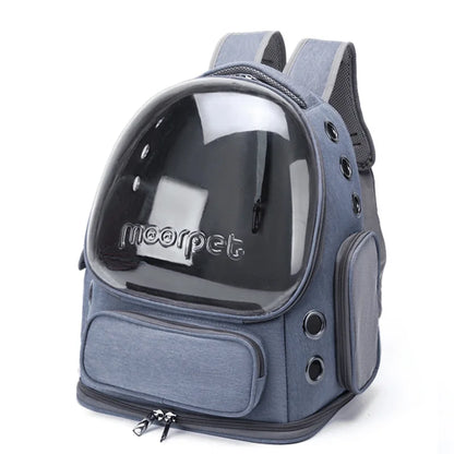 Transparent Cat Carrier Breathable Travel Bag for Pets