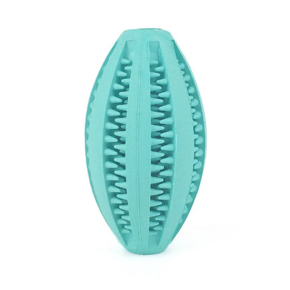 Dog Chew Ball Toy Tough Rubber Dental Ball